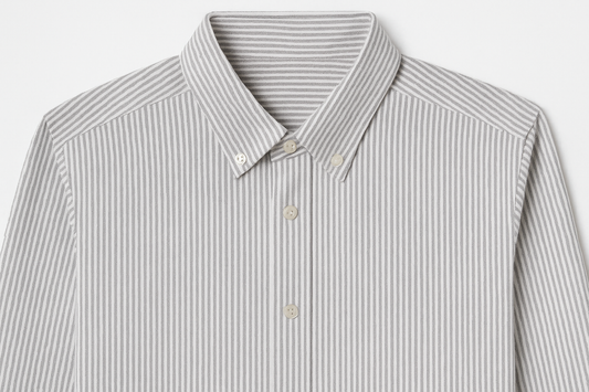 Classic Pinstripe Button-Down Shirt
