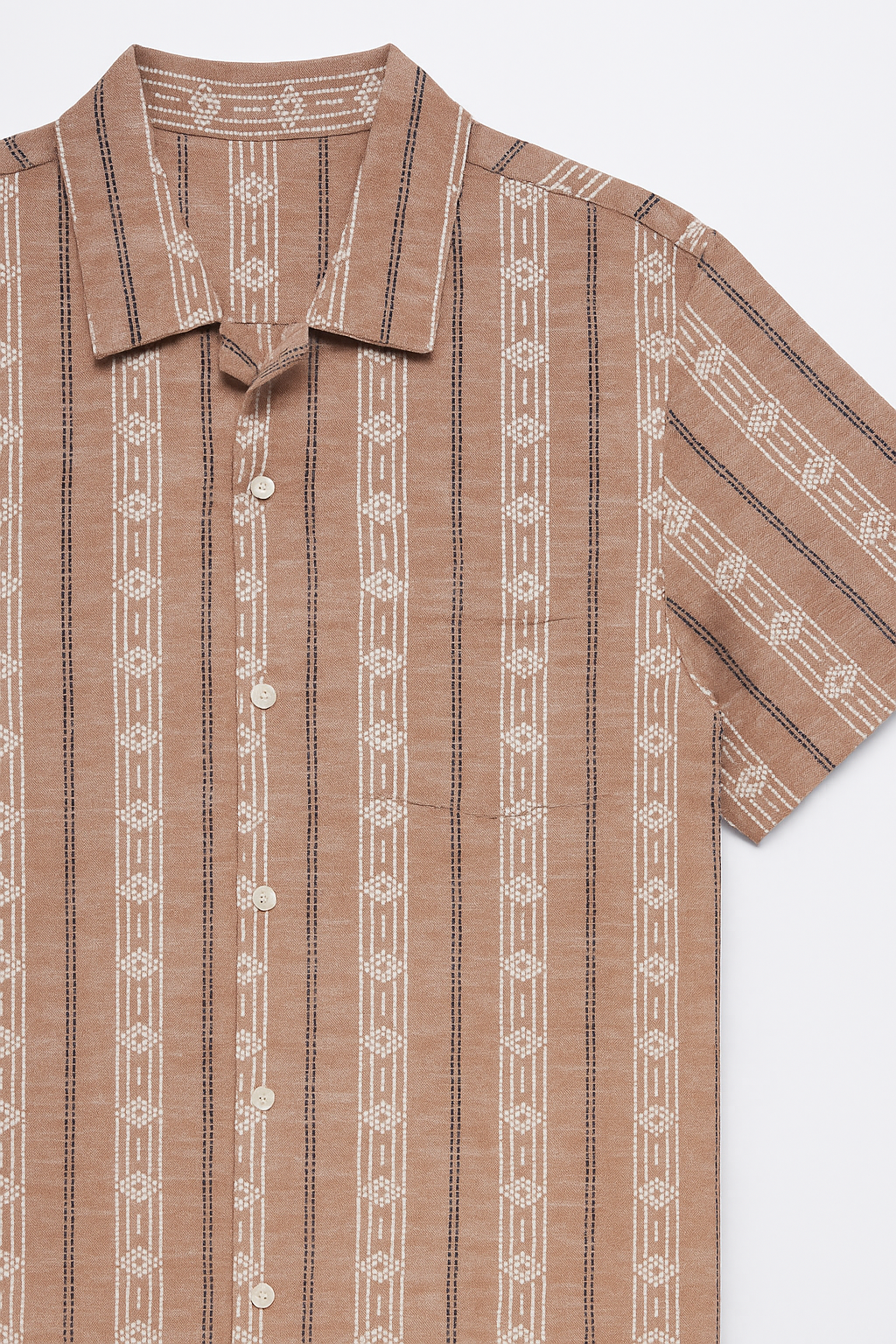 Cuban Shirt in Mellow Orange