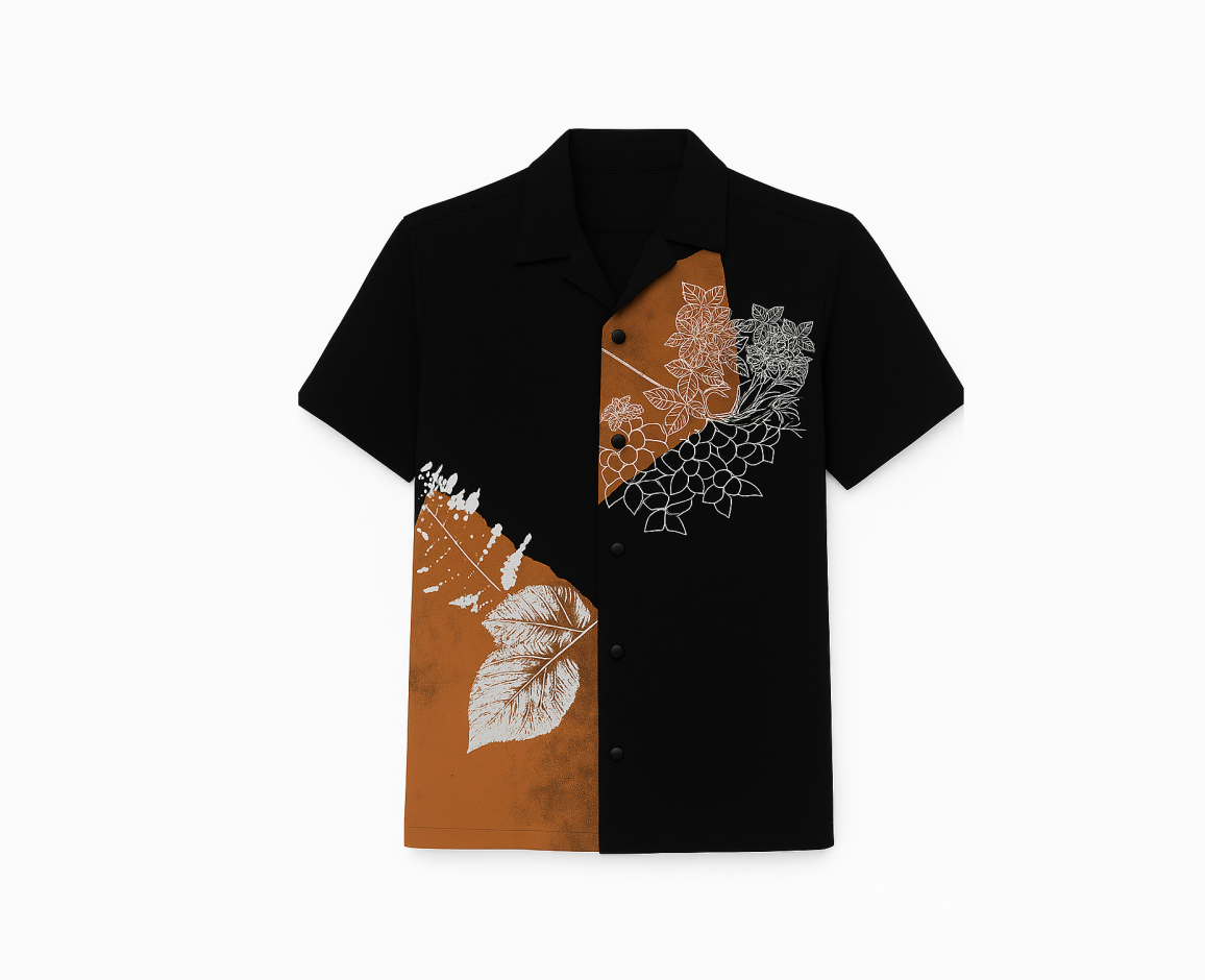 Black Leaf Shirt