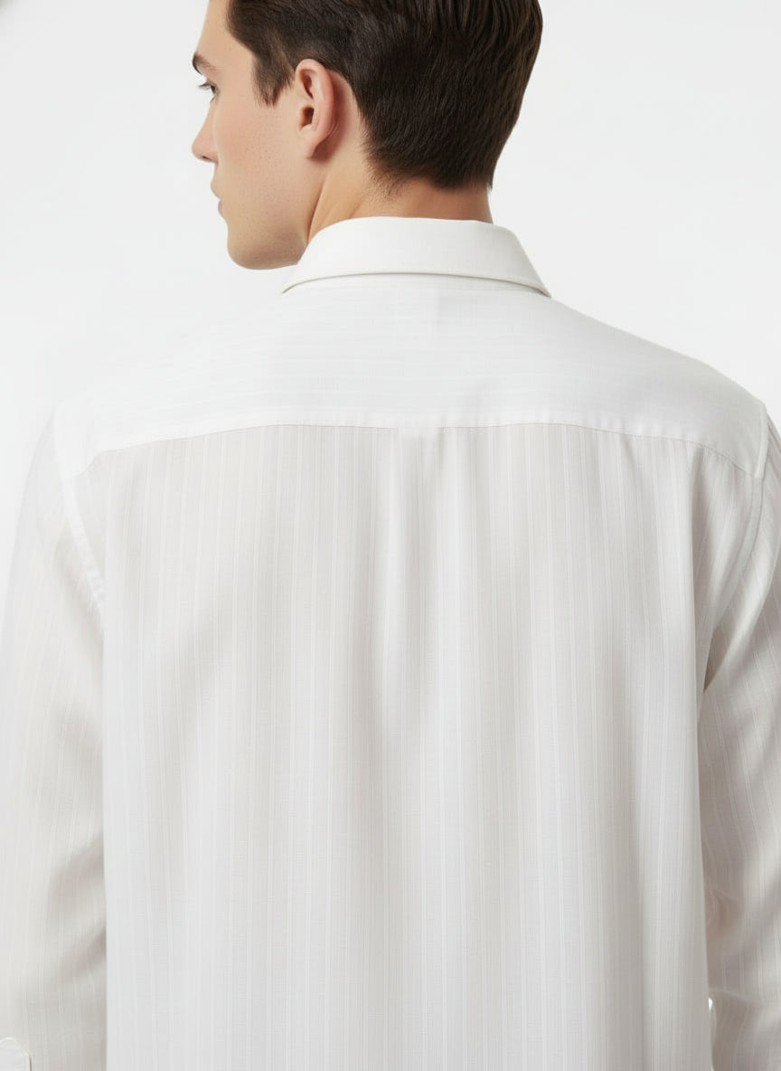 Off-White Striped Shirt