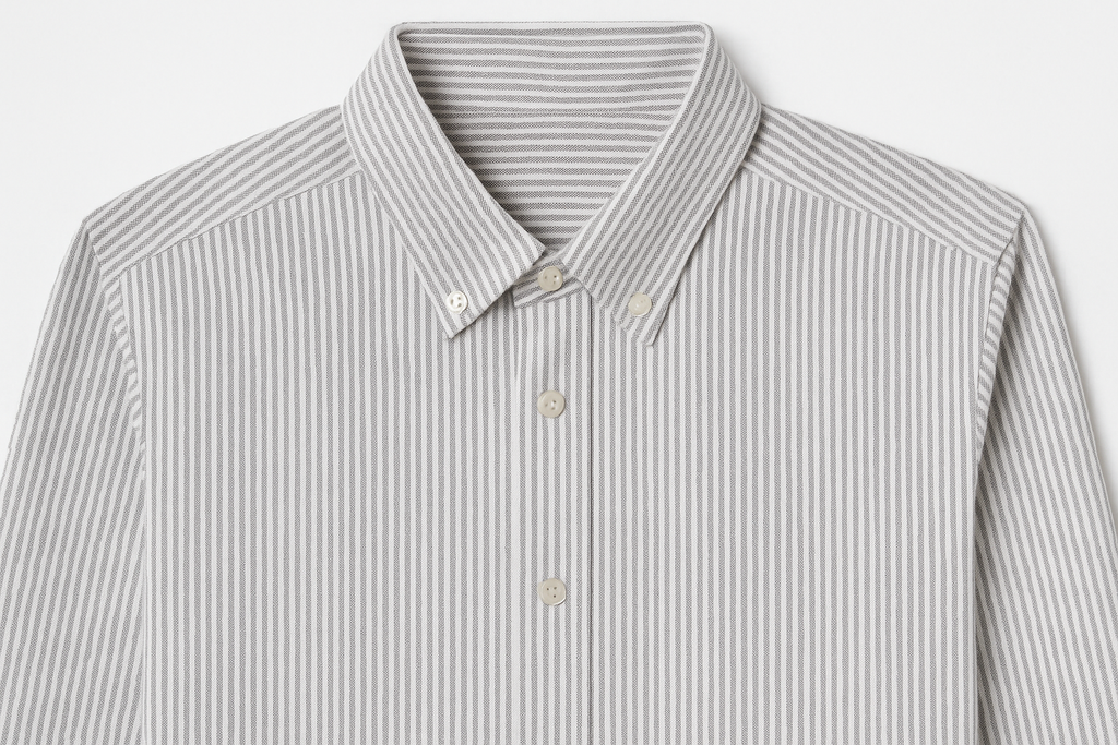 Classic Pinstripe Button-Down Shirt