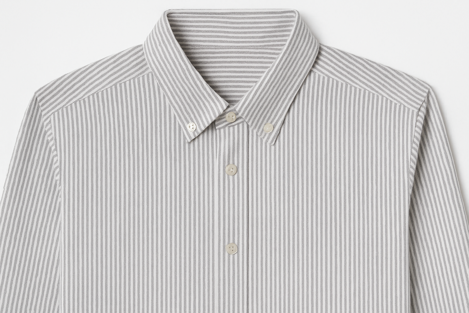 Classic Pinstripe Button-Down Shirt