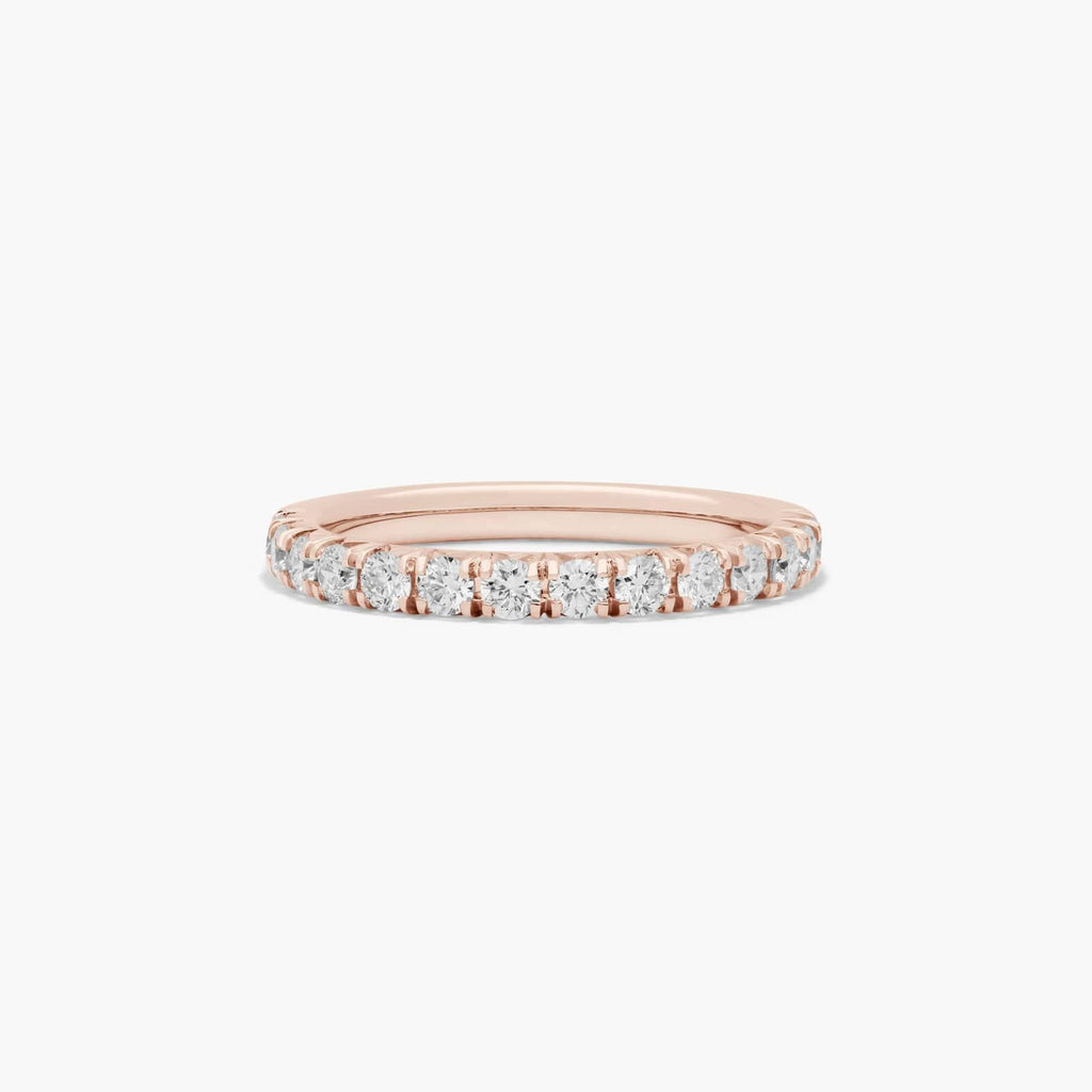 Anniversary 14 K Rose Gold Ring