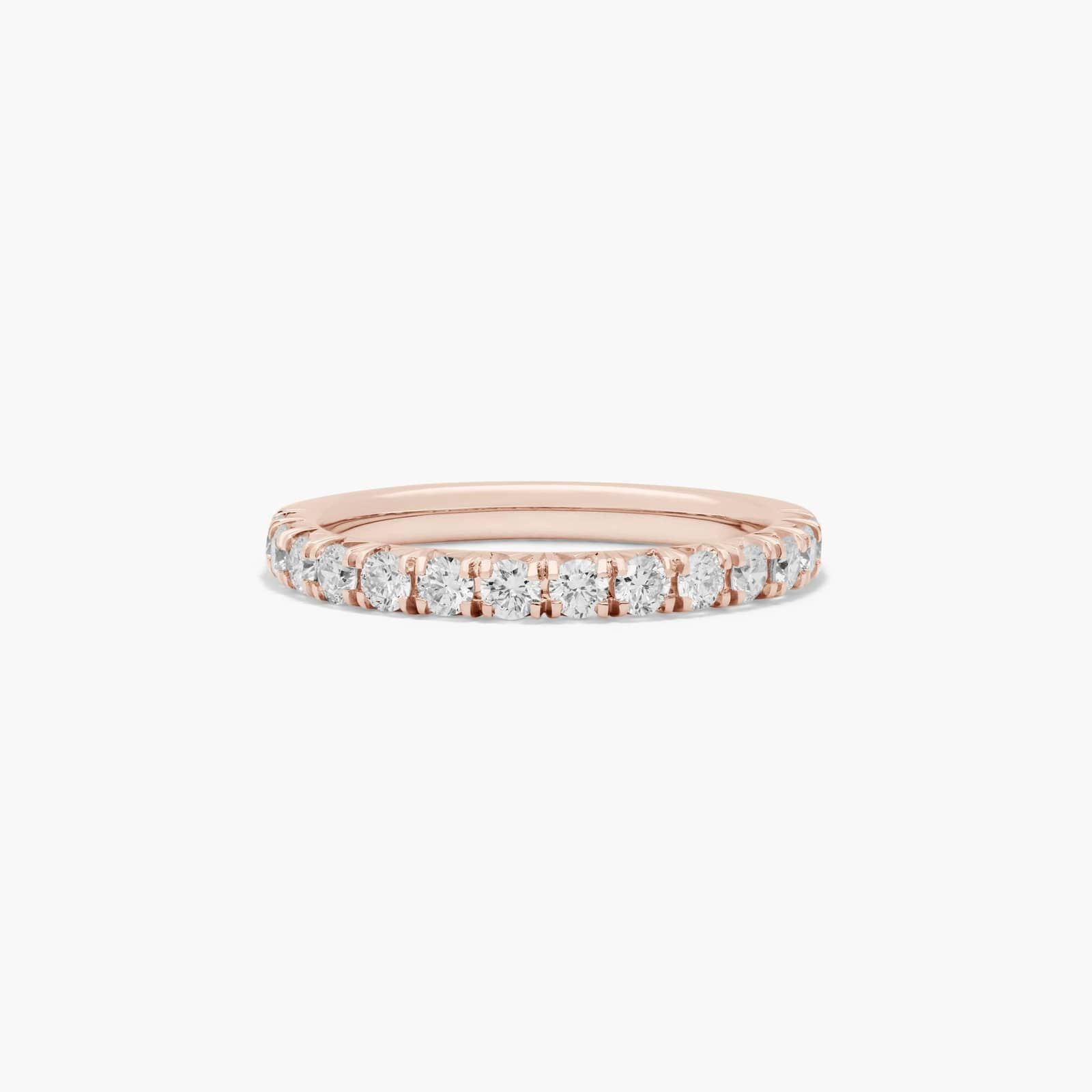 Anniversary 14 K Rose Gold Ring
