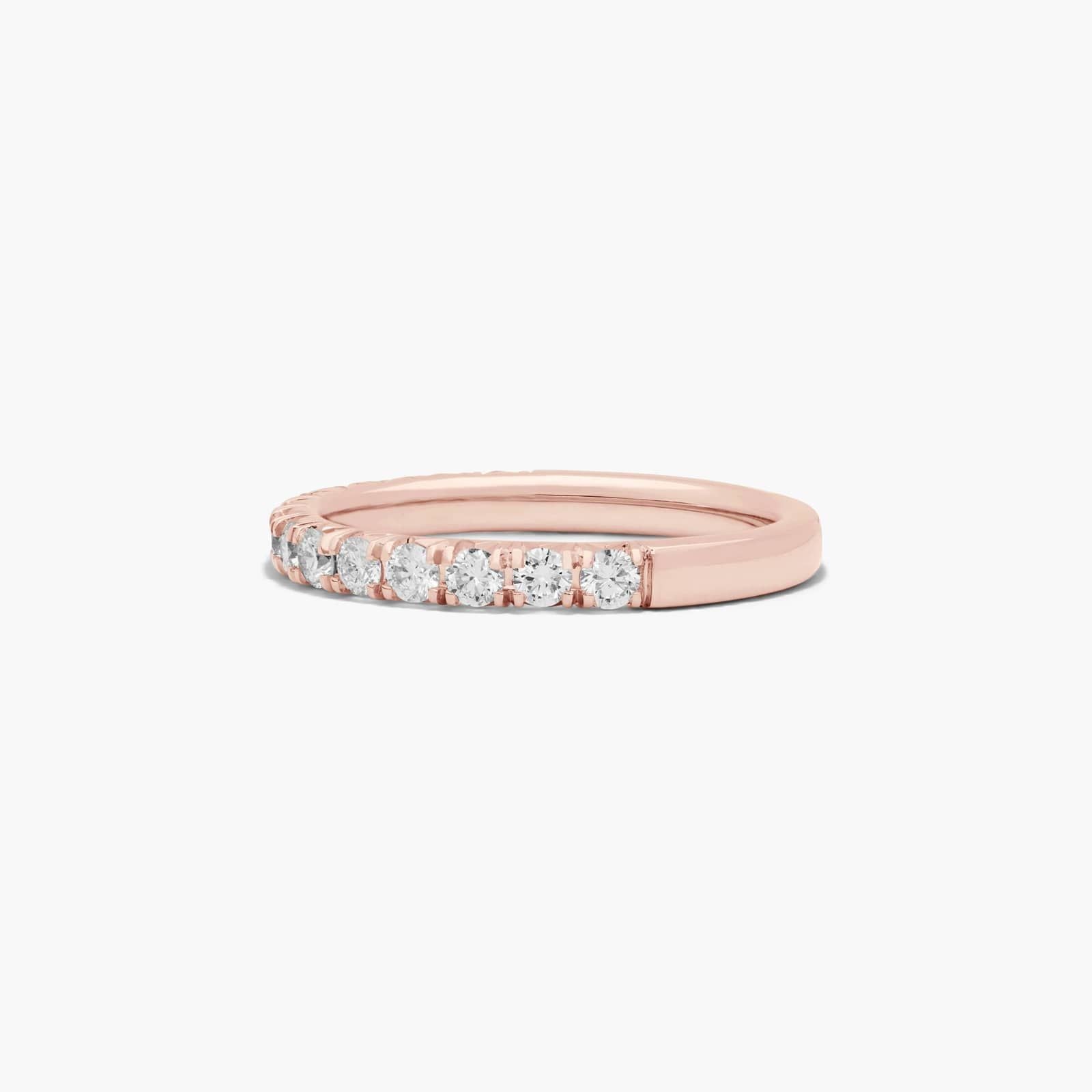 Anniversary 14 K Rose Gold Ring
