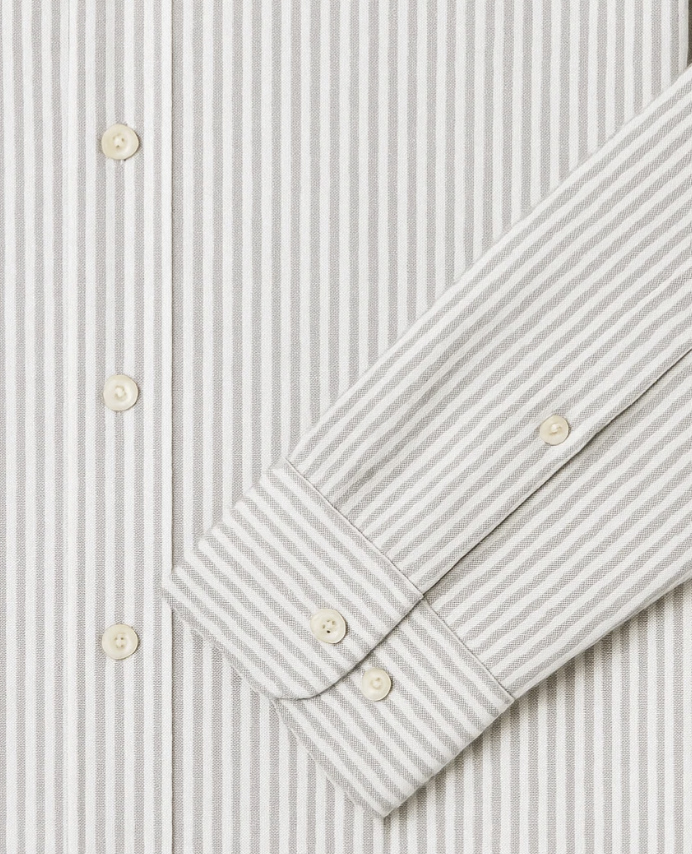 Classic Pinstripe Button-Down Shirt
